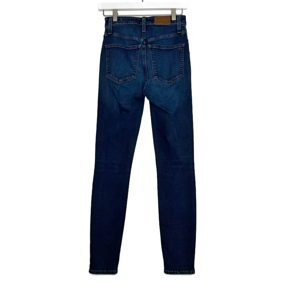 Madewell Curvy High-Rise Skinny Jeans Womens 25 x 28